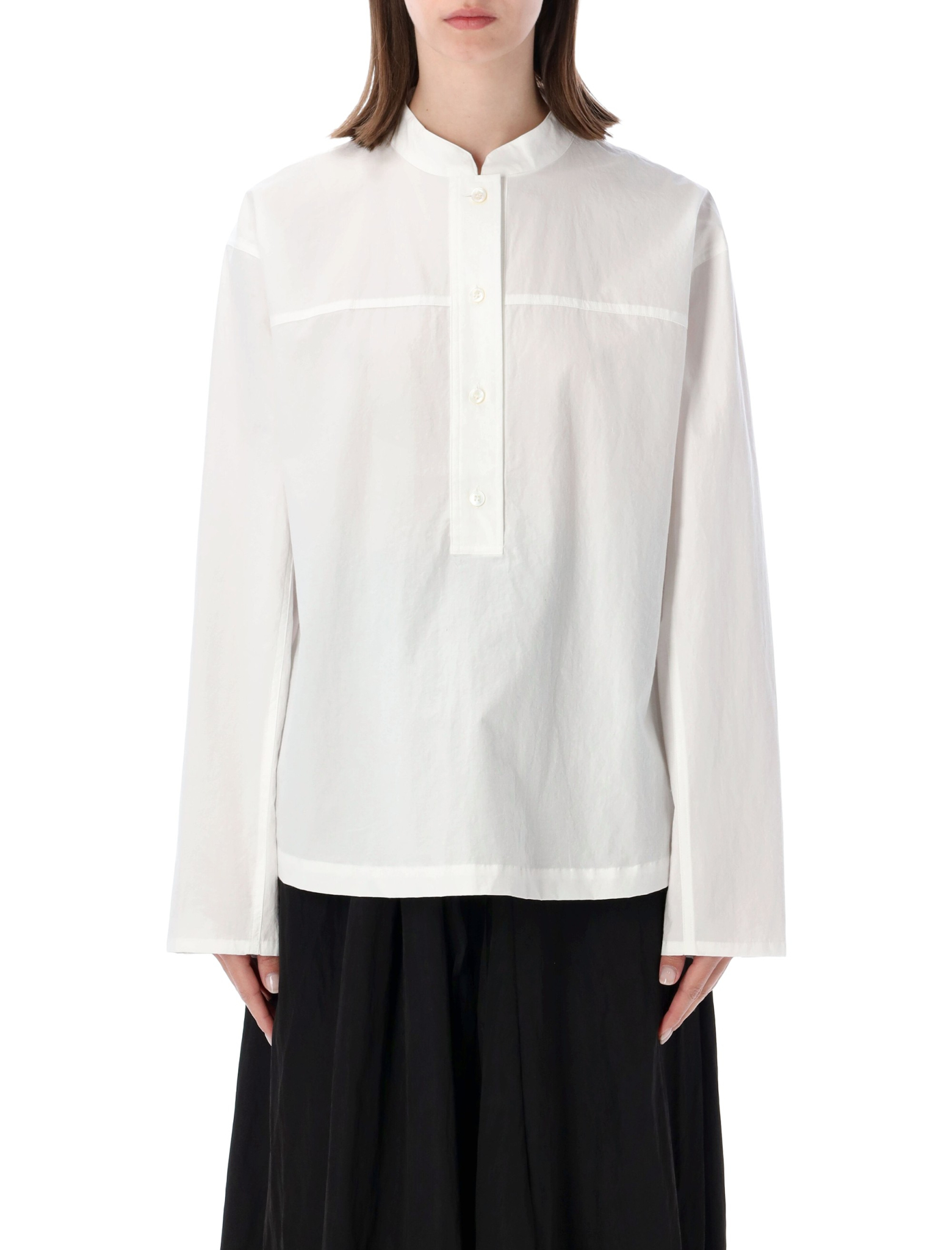 [Studio Nicholson] Shirts Long Sleeve SS26 VEGASNW1758OPTIC WHIT