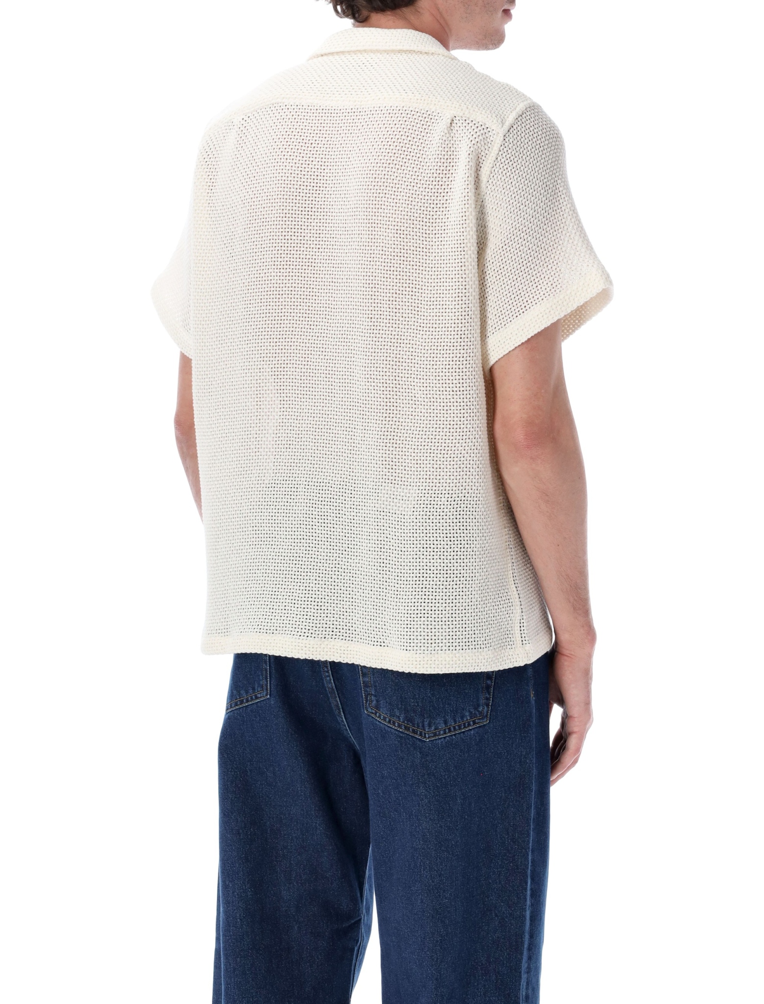 [PORTUGUESE FLANNEL] Shirts Short Sleeve SS26 AGORAWHITE