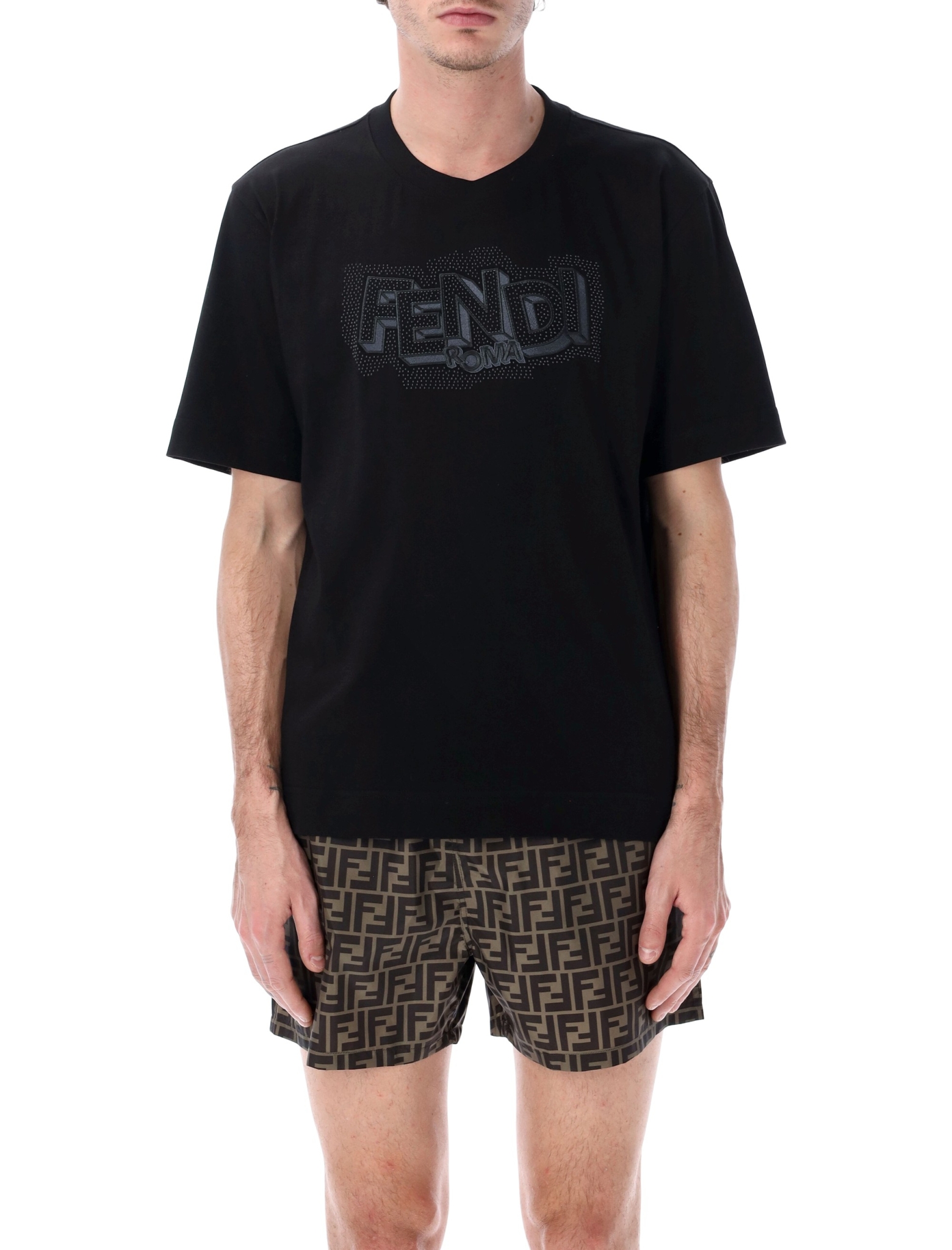 [Fendi] T-shirts Short Sleeve SS26 FY0936AW0WF0QA1