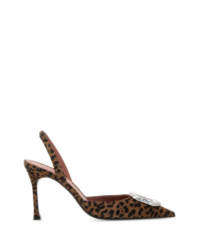 [Amina Muaddi] Pumps FW26 CAMELIASLING LEO90MHE