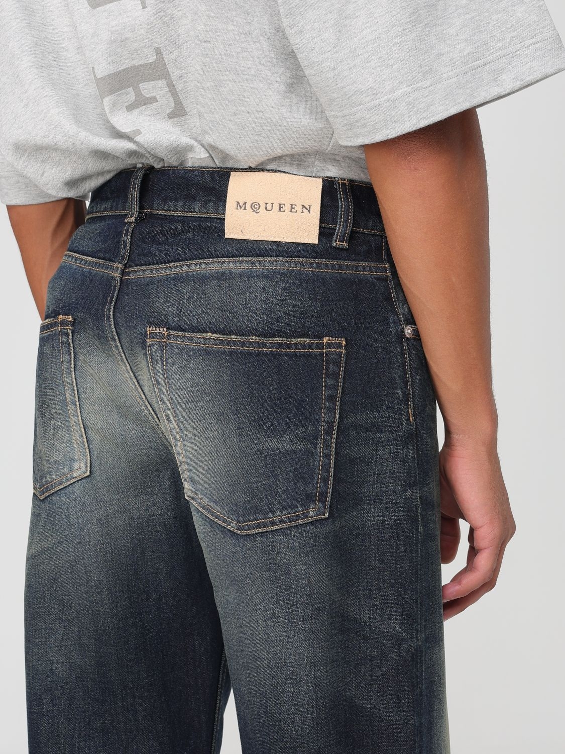 [McQueen] Jeans FW25 839142QYABR 4211