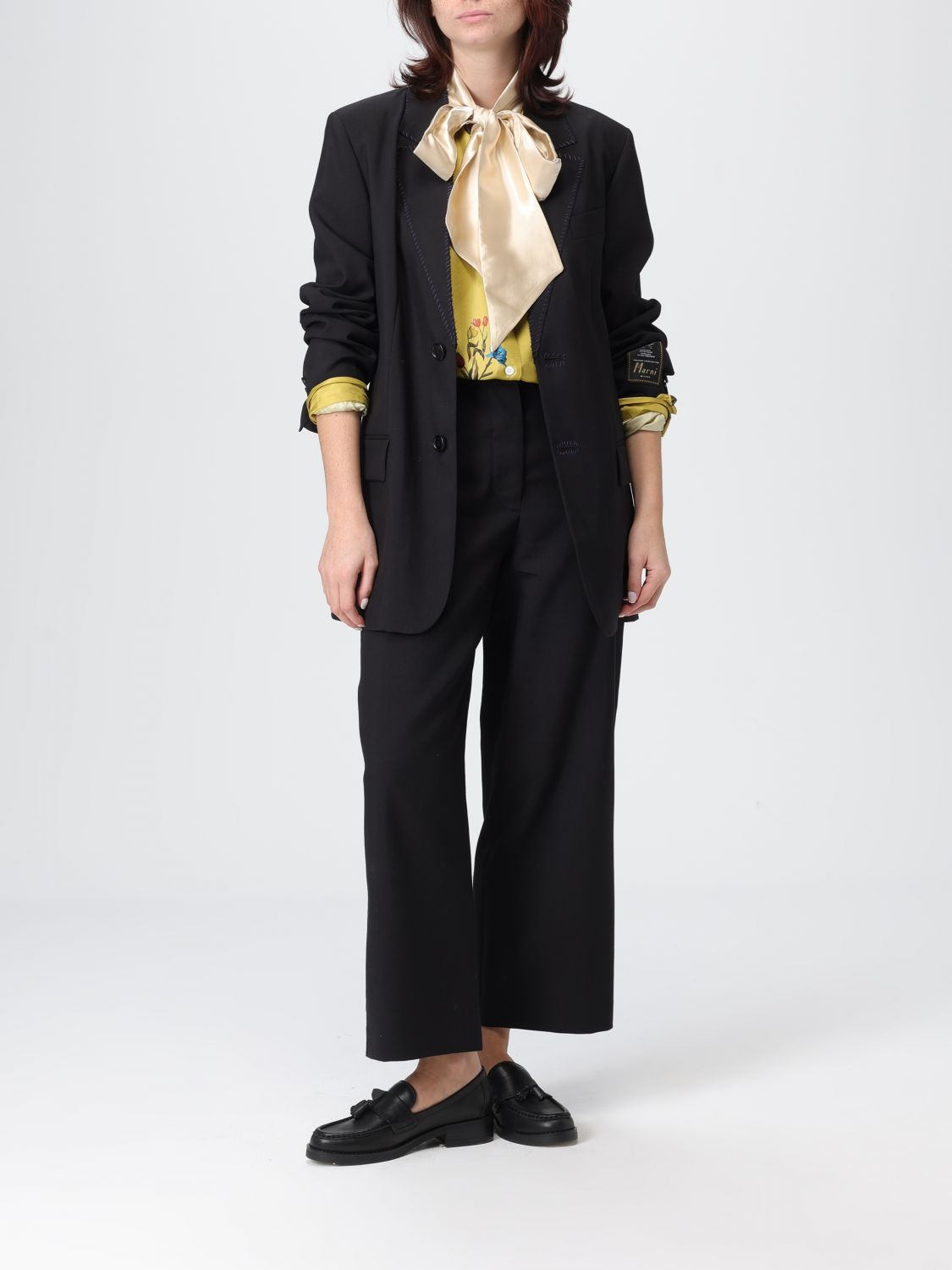 [Marni] Blazer FW25 GIMA0294SUTW839 00N99