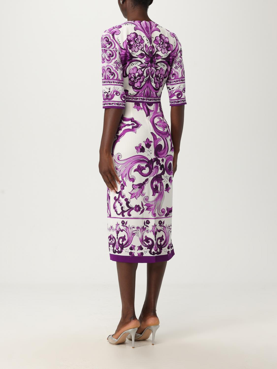 [Dolce & Gabbana] Short sleeve dress FW25 F6EAJTHPAEL IP3TN