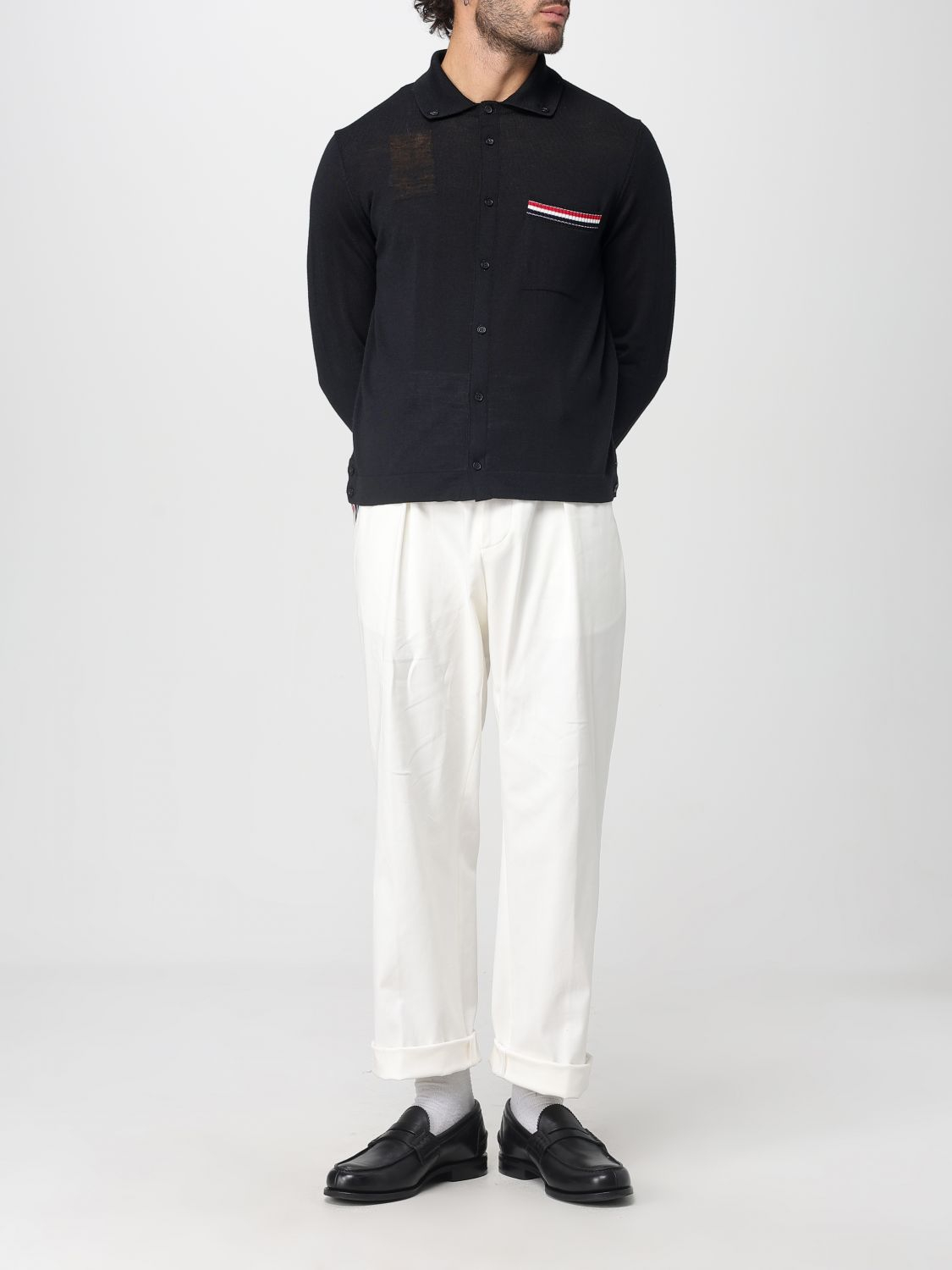[Thom Browne] Knitwear FW25 MKL007BY1051 001