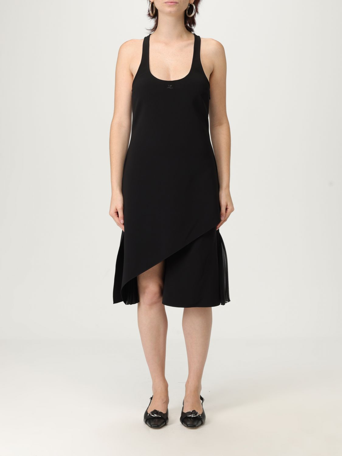 [Courreges] Sleeveless dress FW25 225CRO633PL0159 9999