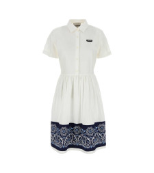 [Miu Miu] Short sleeve dress FW26 MF5902SOOO17LZ F0UB0