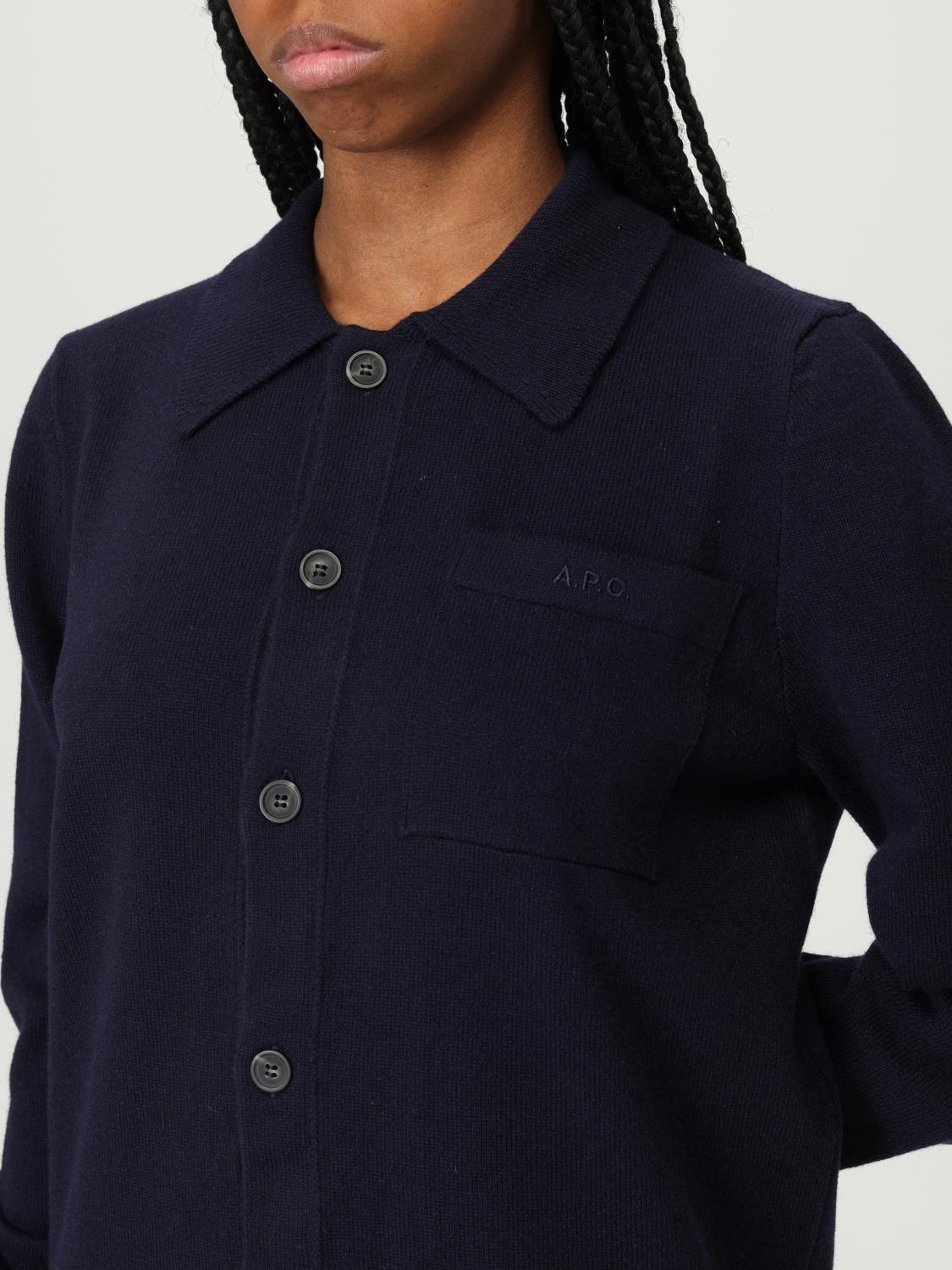 [A.P.C.] T-shirts Long Sleeve FW25 WOASBM03237 IAK