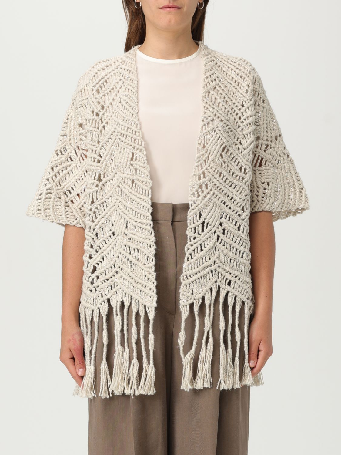 [Brunello Cucinelli] Knitwear FW25 MCB653306 CLY85