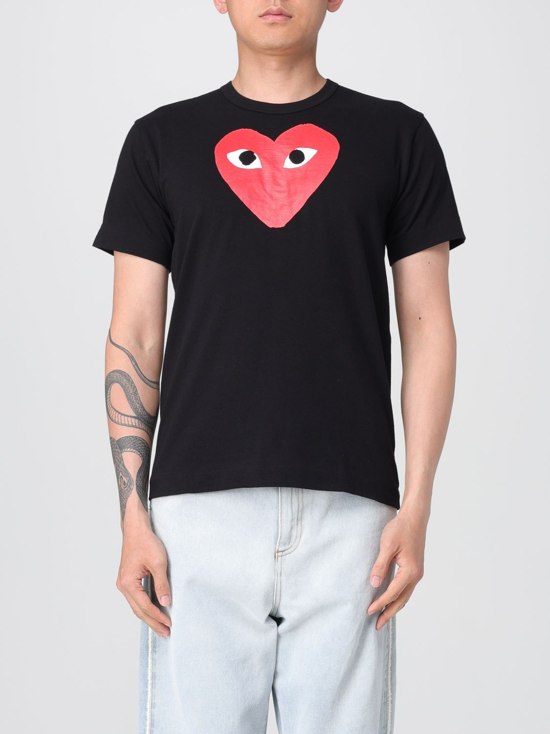 [COMME DES GARCONS PLAY] T-shirts Short Sleeve SS26 AXT112051 1