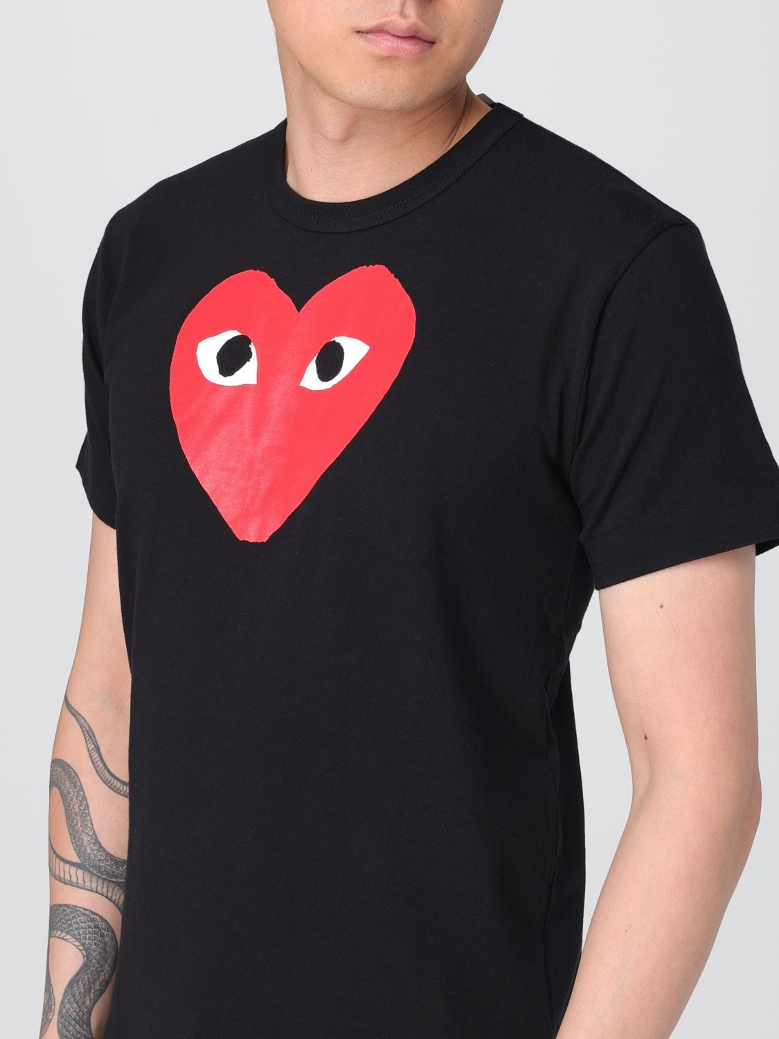 [COMME DES GARCONS PLAY] T-shirts Short Sleeve SS26 AXT112051 1