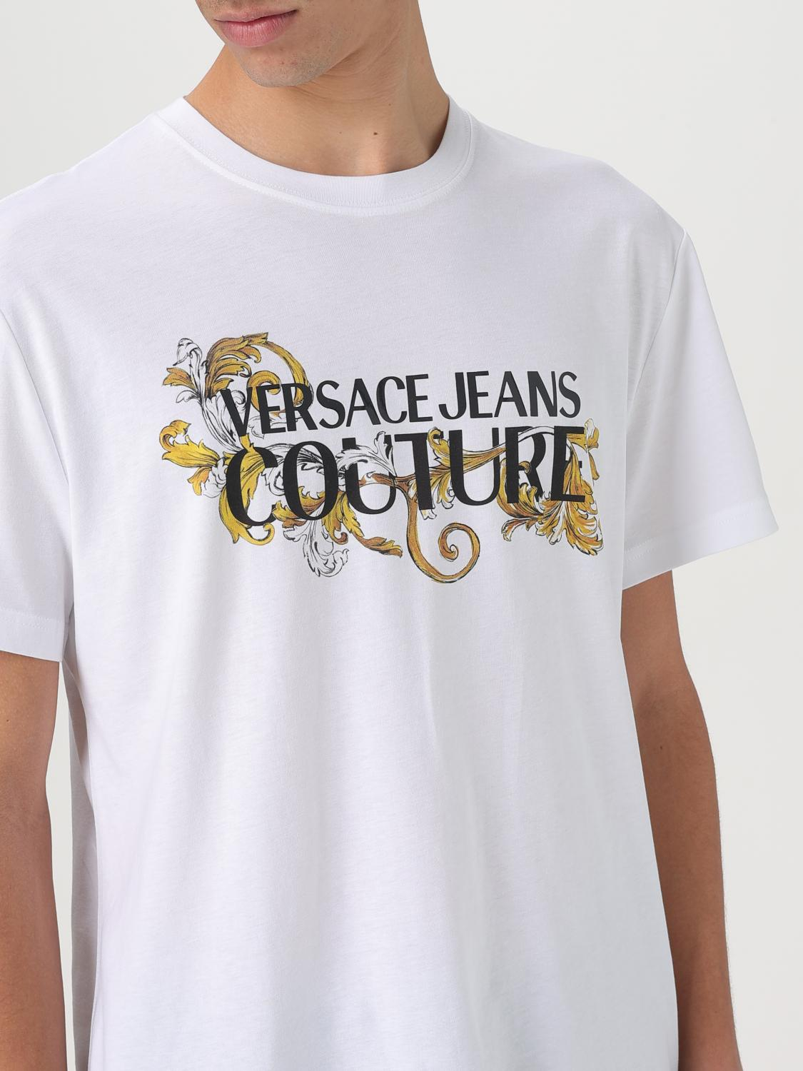 [VERSACE JEANS COUTURE] T-shirts Short Sleeve SS25 78GAHC05CJ01C G03