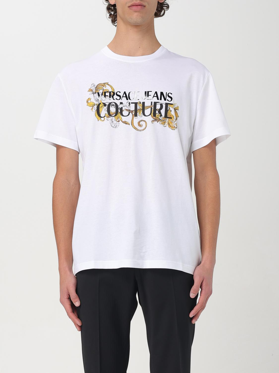[VERSACE JEANS COUTURE] T-shirts Short Sleeve SS25 78GAHC05CJ01C G03