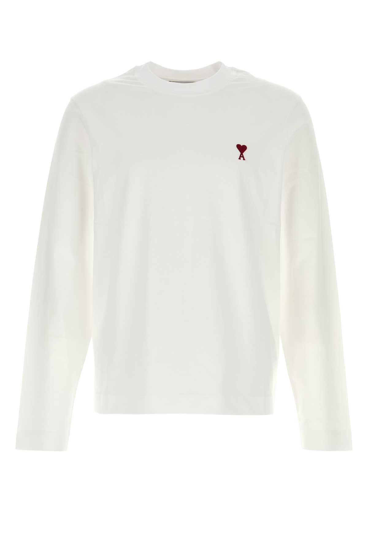 [AMI] T-shirts Long Sleeve FW26 BFUTS235724 100