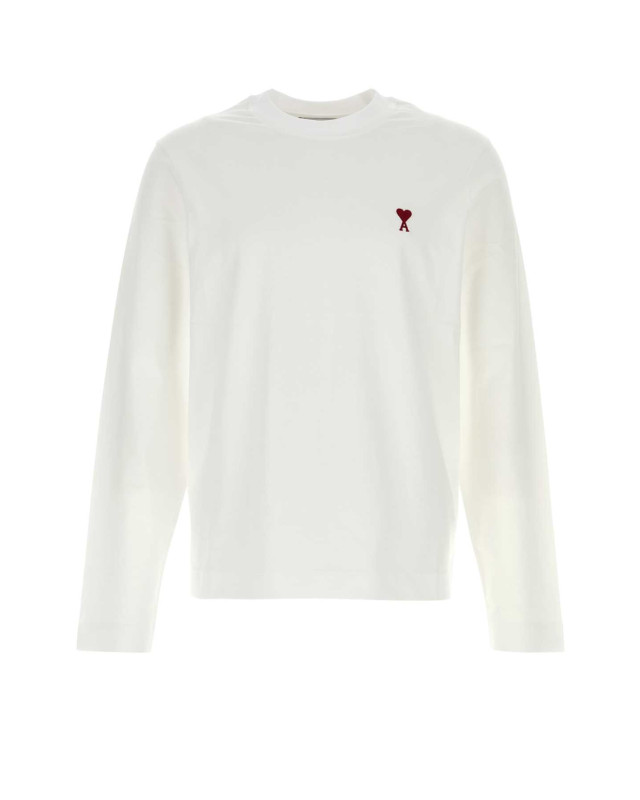 [AMI] T-shirts Long Sleeve FW26 BFUTS235724 100