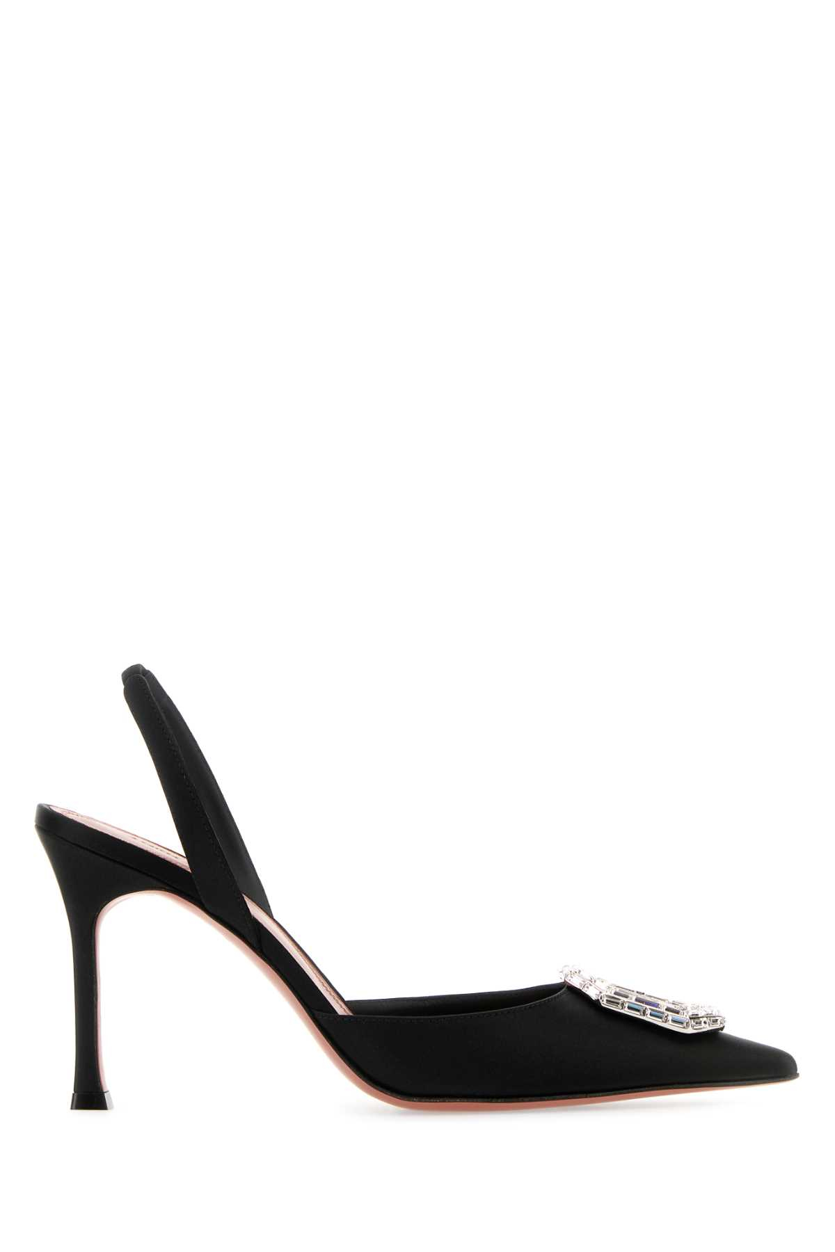 [Amina Muaddi] Pumps FW26 CAMELIASLING90 BLACK