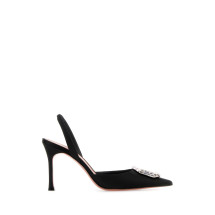 [Amina Muaddi] Pumps FW26 CAMELIASLING90 BLACK