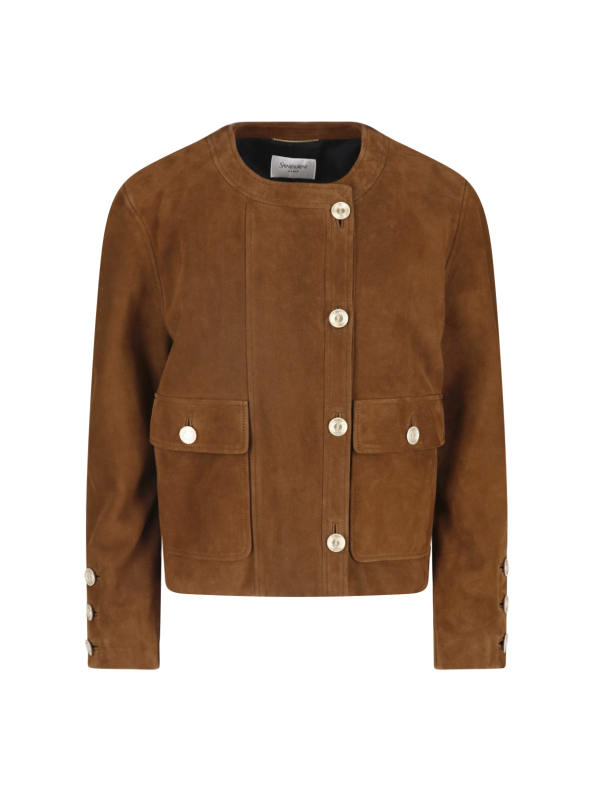 [Saint Laurent] Leather Jacket FW26 876897 YCUM22705