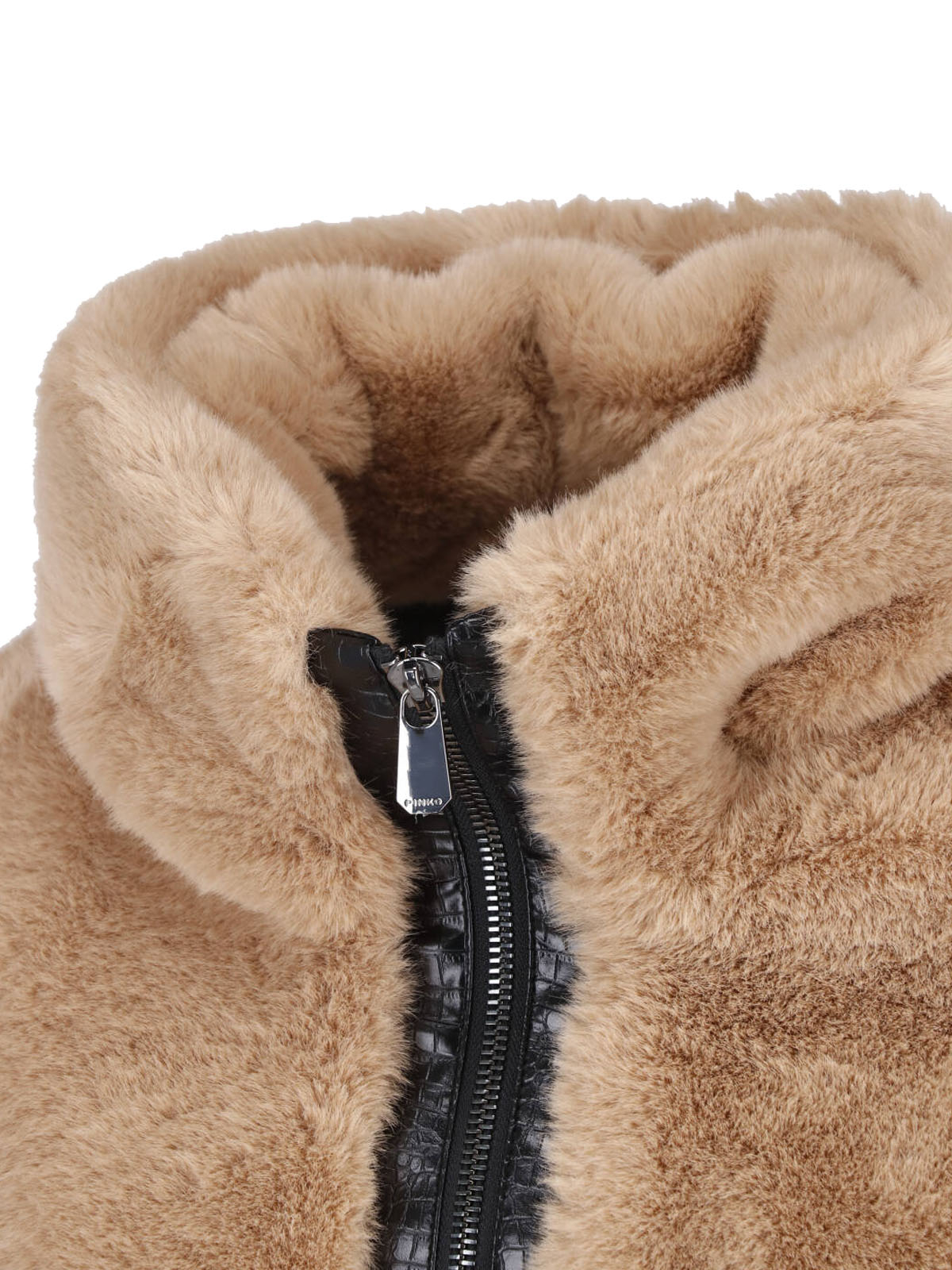 [PINKO] Fur Jacket FW26 107040 A3E7C73