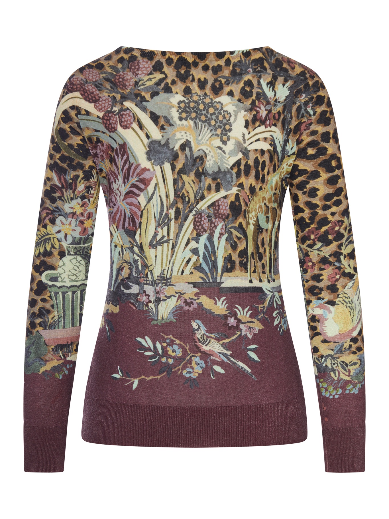 [Etro] T-shirts Long Sleeve FW26 WRKE0424AK172X0866 BORDEAUX