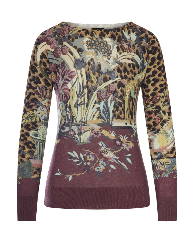 [Etro] T-shirts Long Sleeve FW26 WRKE0424AK172X0866 BORDEAUX