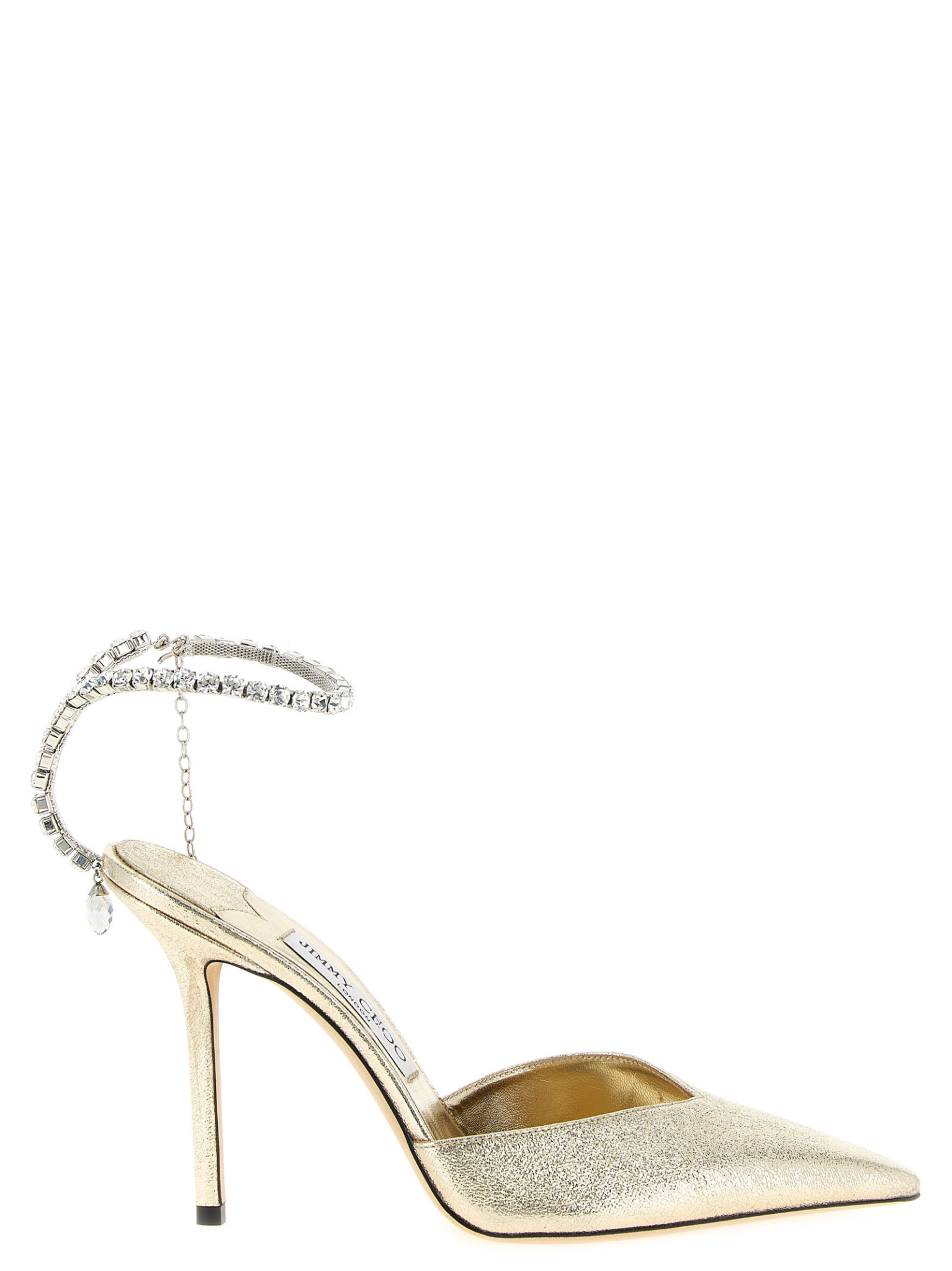 [Jimmy Choo] Pumps FW26 SAEDA100DQMPLATINUMCRYSTAL