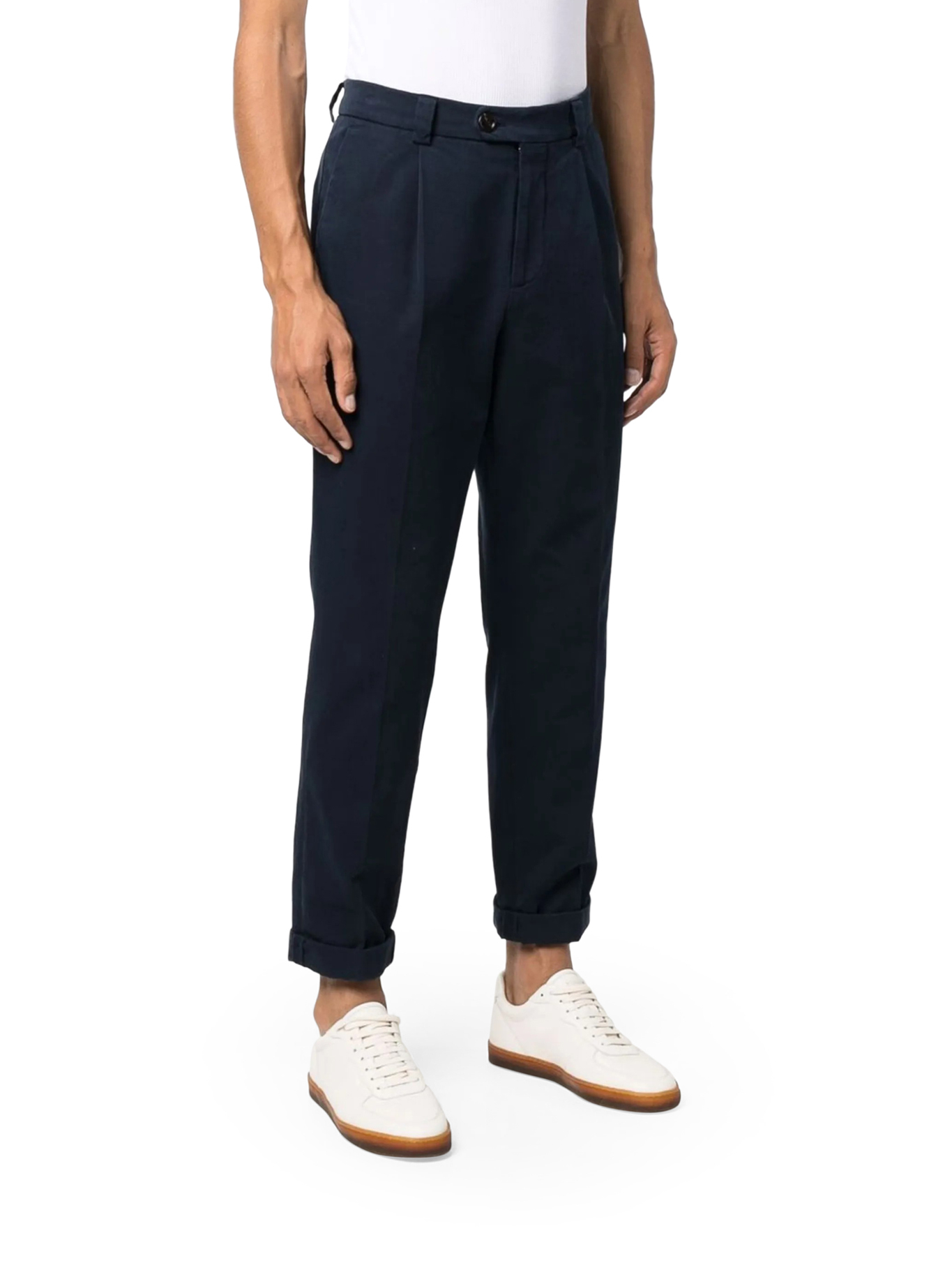 [Brunello Cucinelli] Trousers FW26 M252DE1450C2517 NAVY