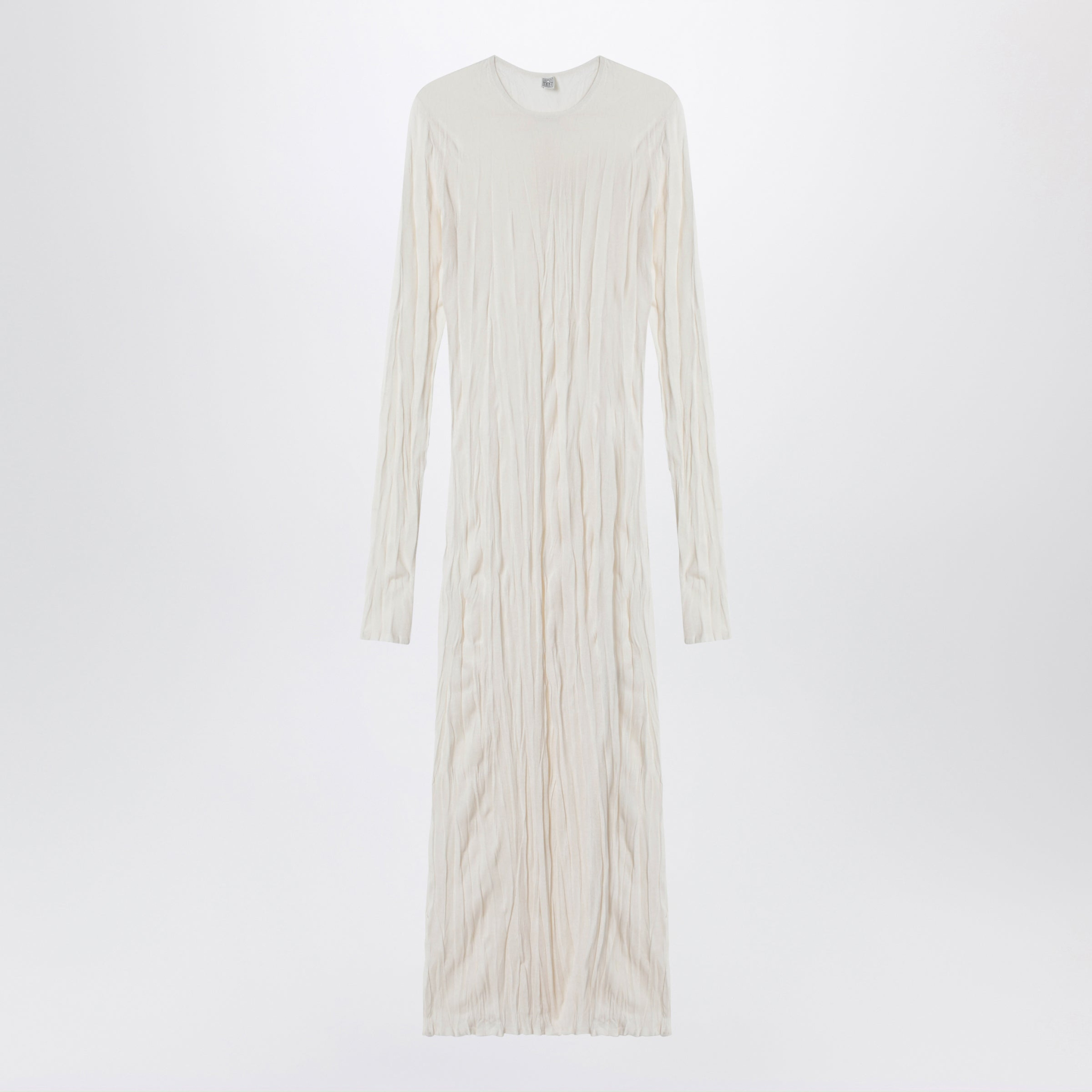 [TOTEME] Long sleeve dress SS26 262-WRD0326YA0244