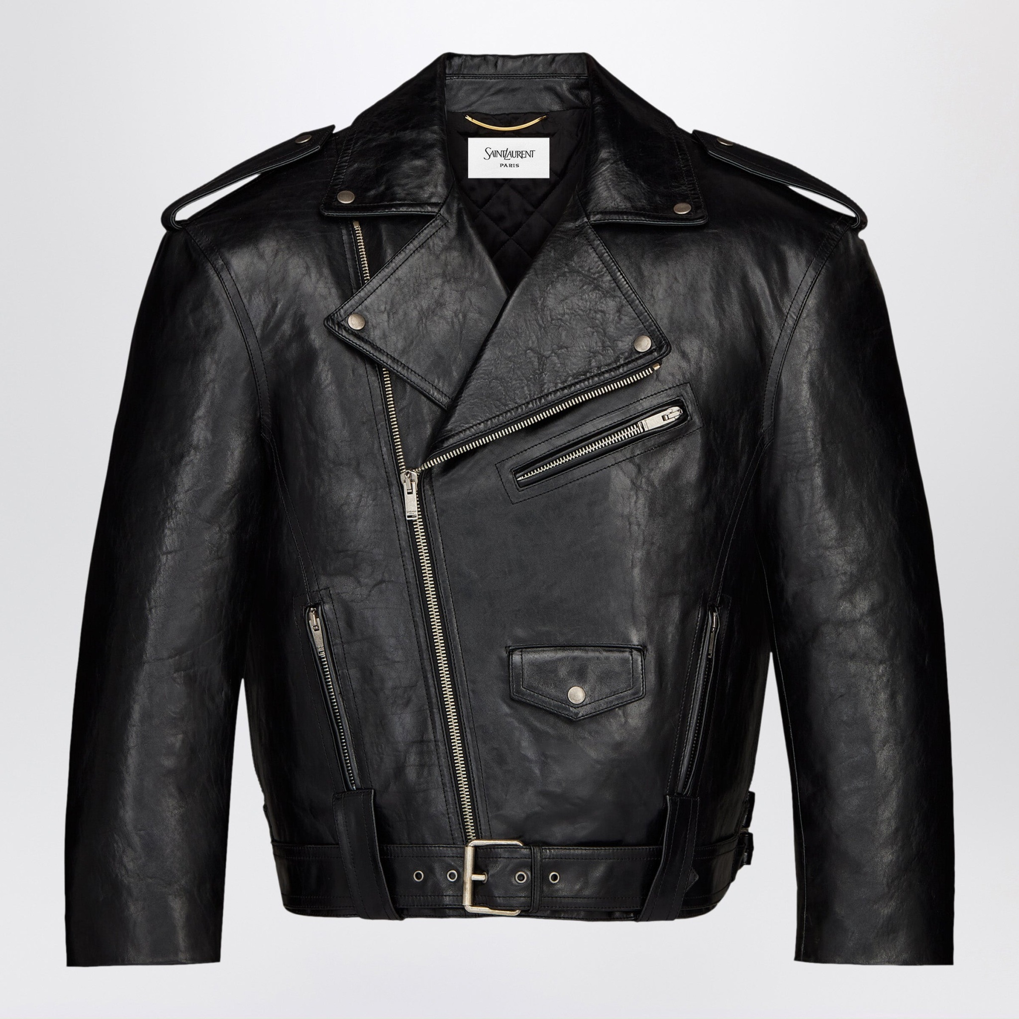 [Saint Laurent] Leather Jacket SS26 866816YCUX2