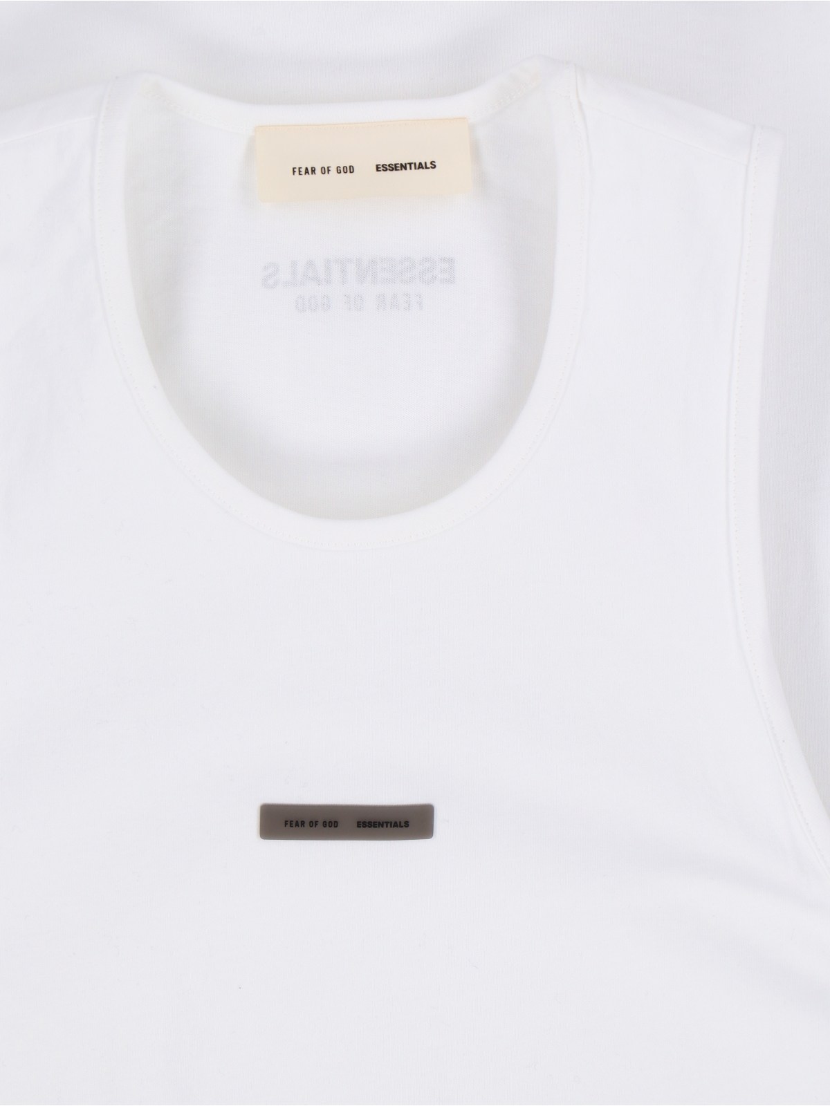 [Fear of God] T-shirts Sleeveless FW25 125SP254234FBRIGHT WHITE