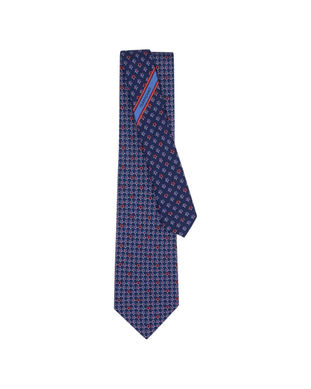 [Ferragamo] Tie FW26 351456 0794738 BLUMA
