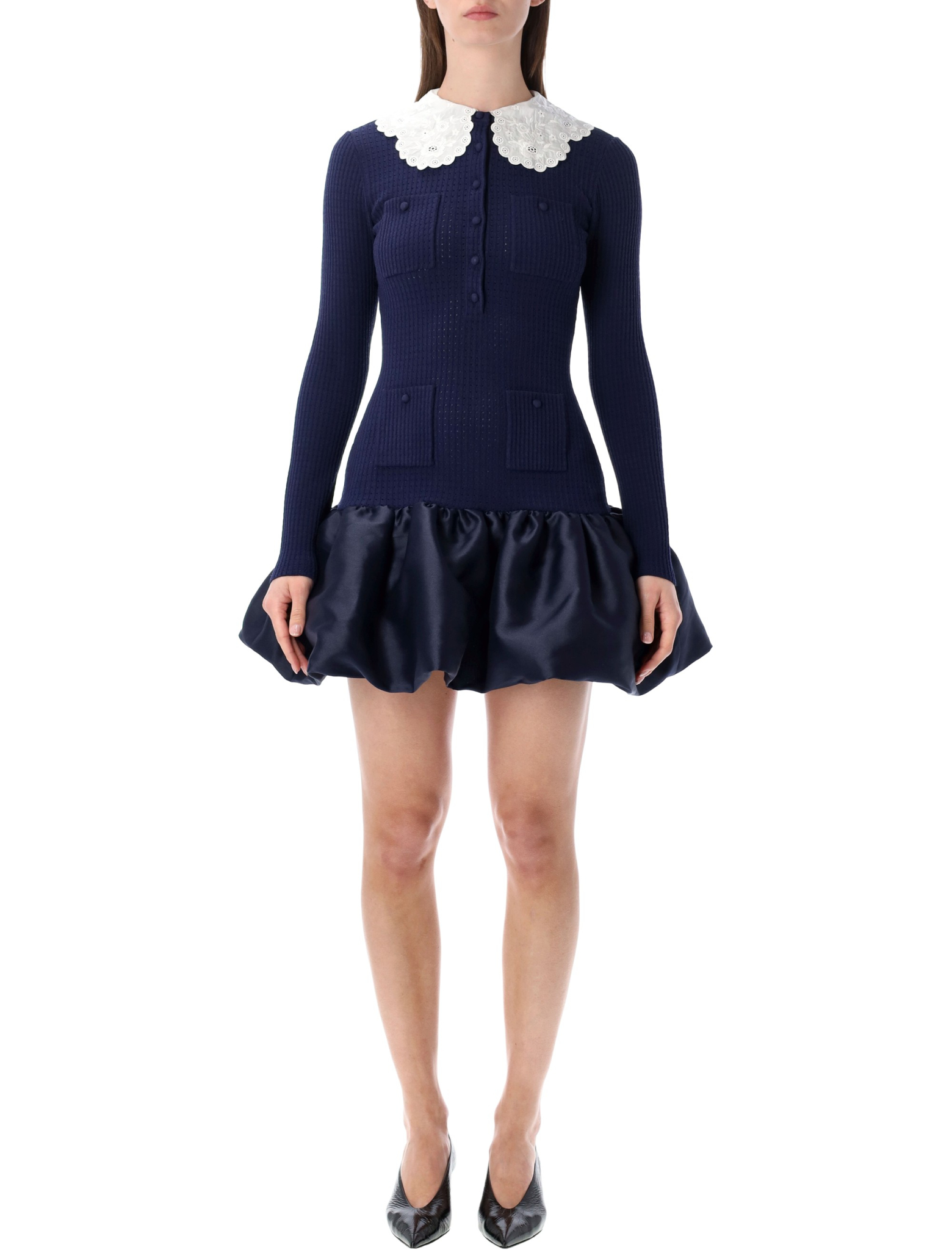 [SELF PORTRAIT] Dress SS26 RS26106SBNNAVY