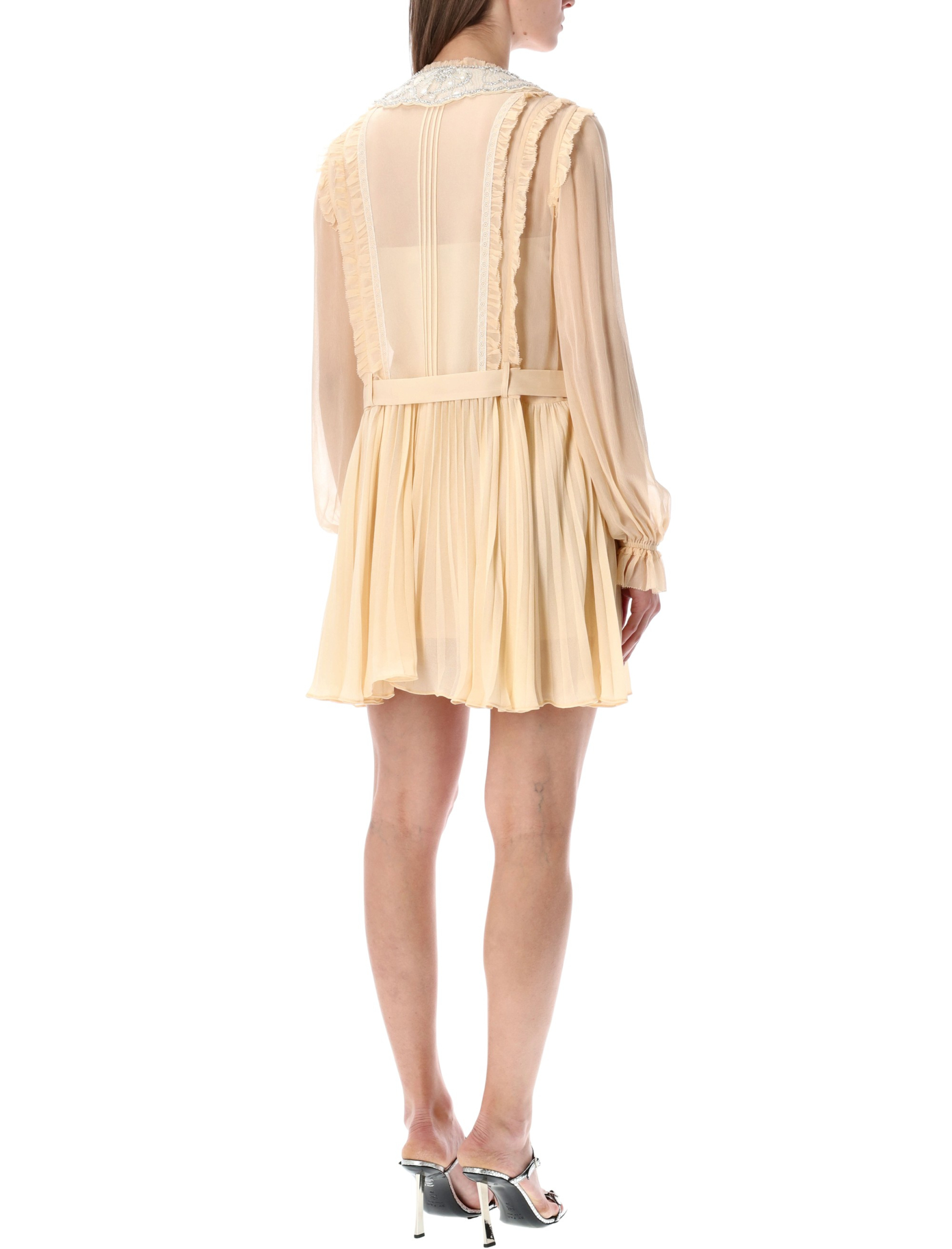 [SELF PORTRAIT] Dress SS26 RS26034STTAN