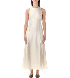 [LOULOU] Sleeveless dress SS26 IRAKAIVORY