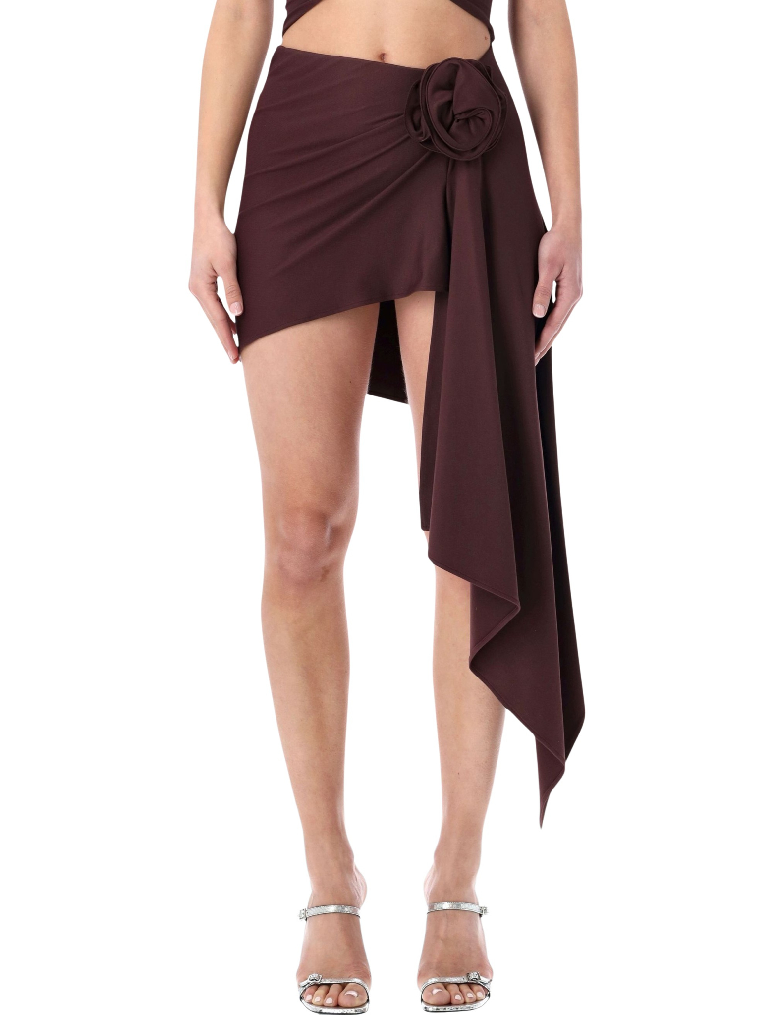 [MAGDA BUTRYM] Mini skirt SS26 606426BODEAUX