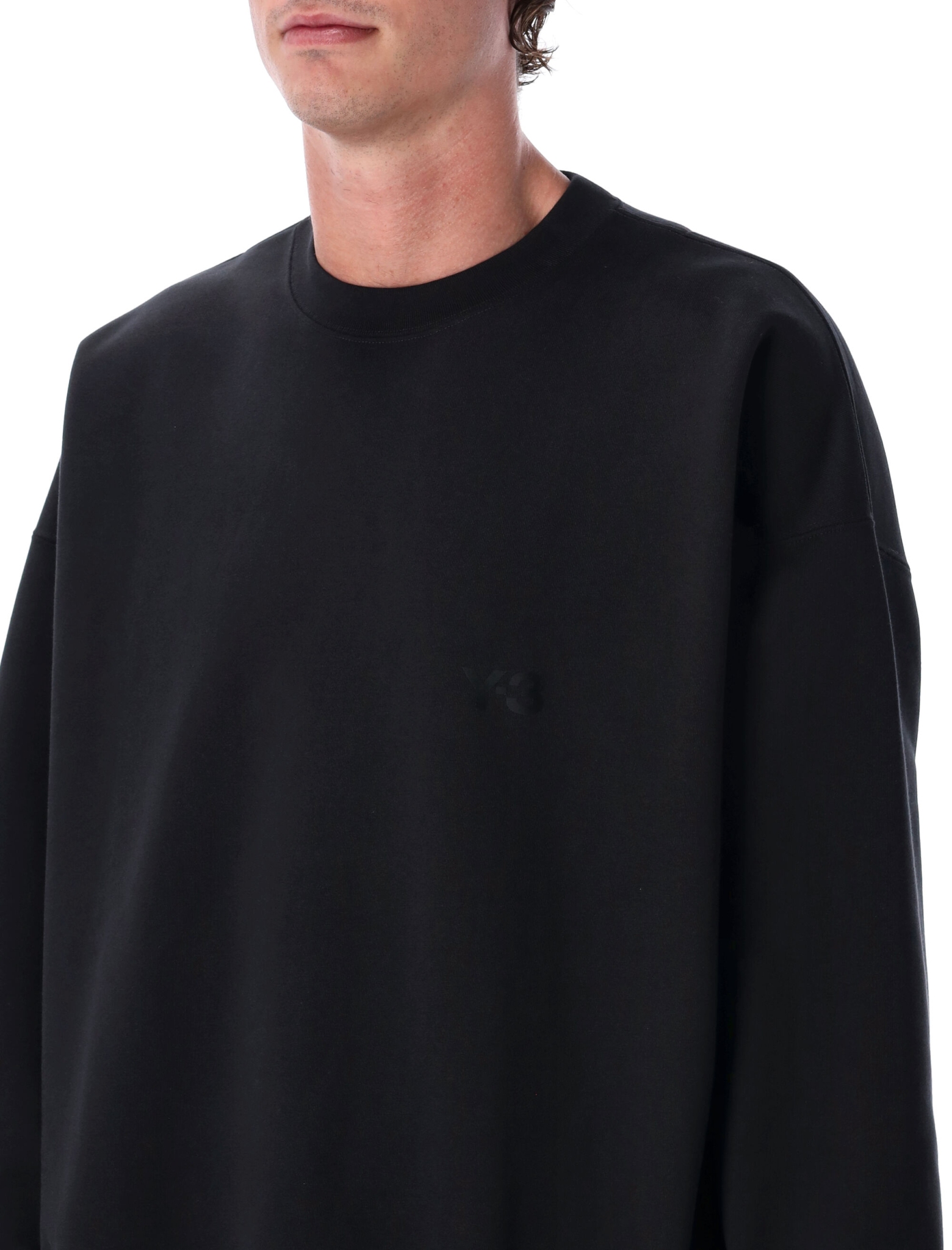 [Y - 3] T-shirts Long Sleeve SS26 IW0075BLK
