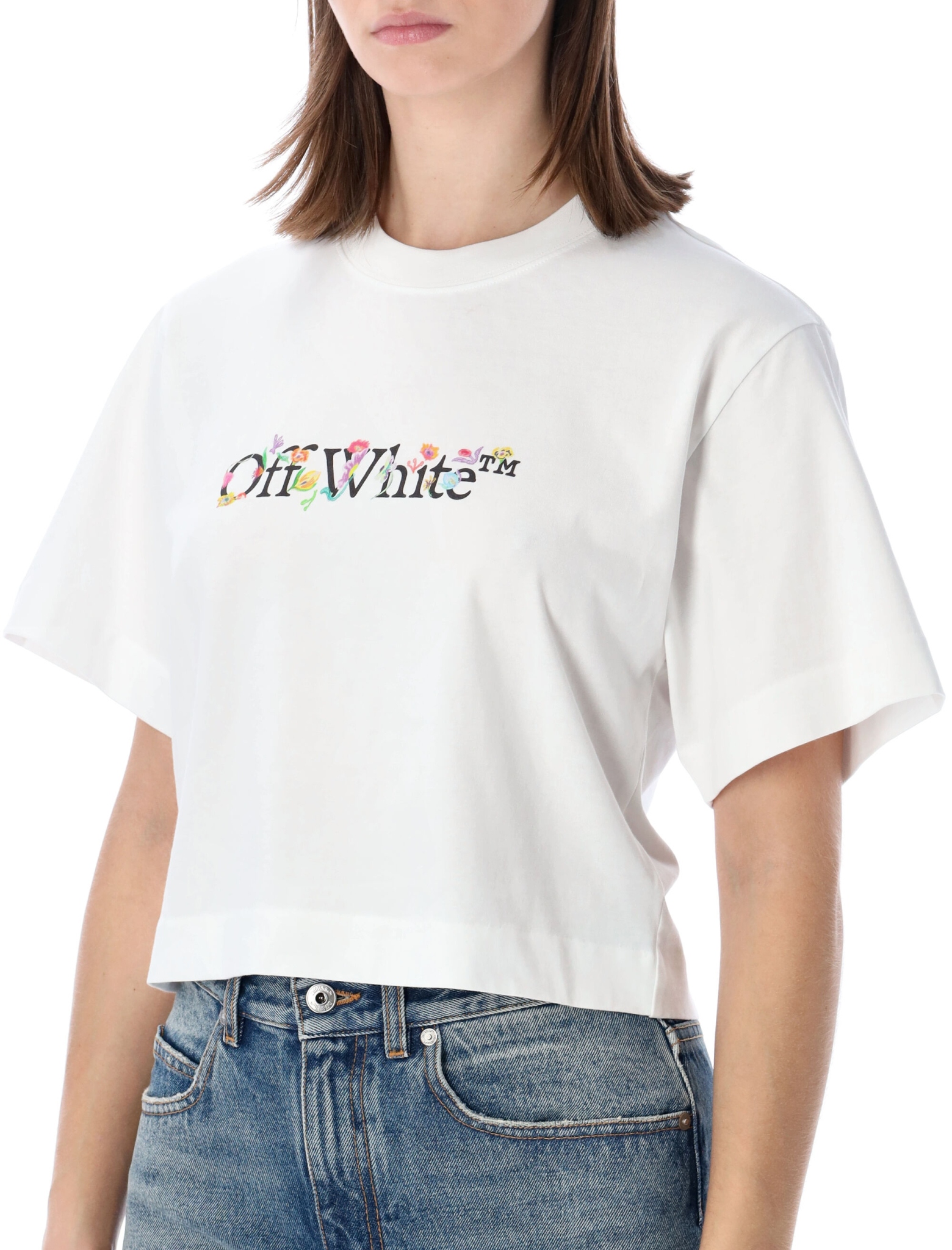 [Off-White™] T-shirts Short Sleeve SS26 OWAA090S26JER0010110