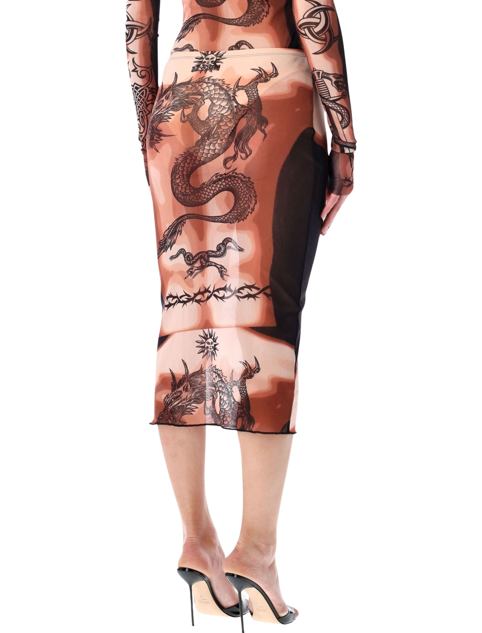 [JEAN PAUL GAULTIER] Long skirt SS26 SK044M026P636000