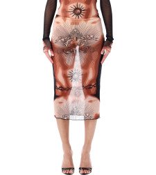 [JEAN PAUL GAULTIER] Long skirt SS26 SK044M026P636000