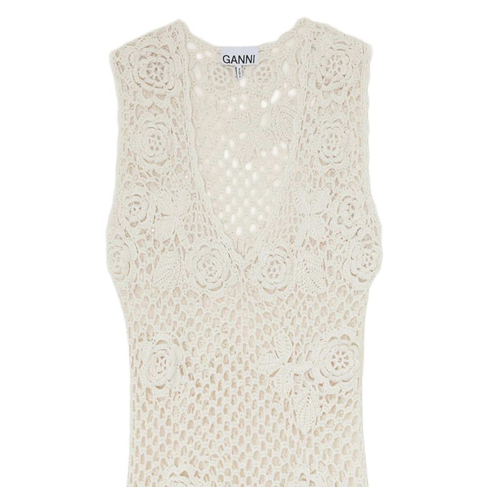 [GANNI] Sleeveless dress SS26 A1030235  135