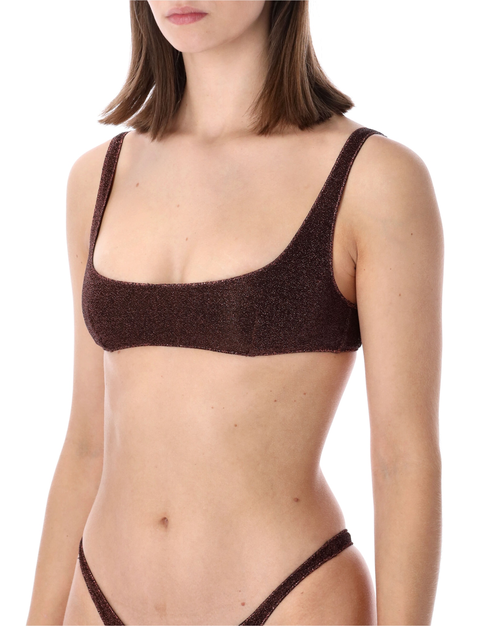 [OSEREE] Bikini SS26 LQS261CHOCOLATE