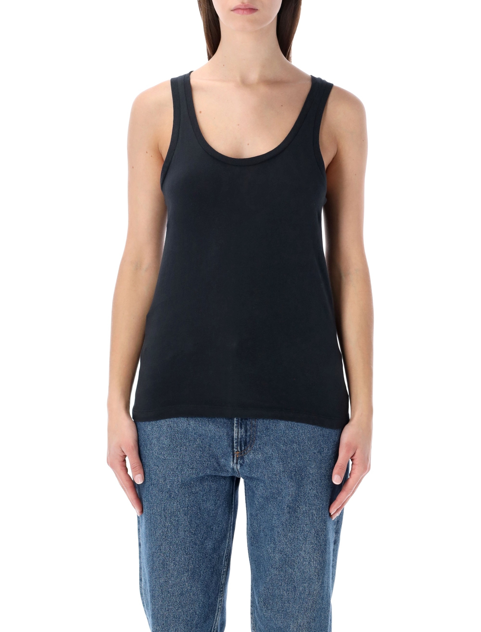 [American Vintage] T-shirts Sleeveless SS26 GAMI20BLACK