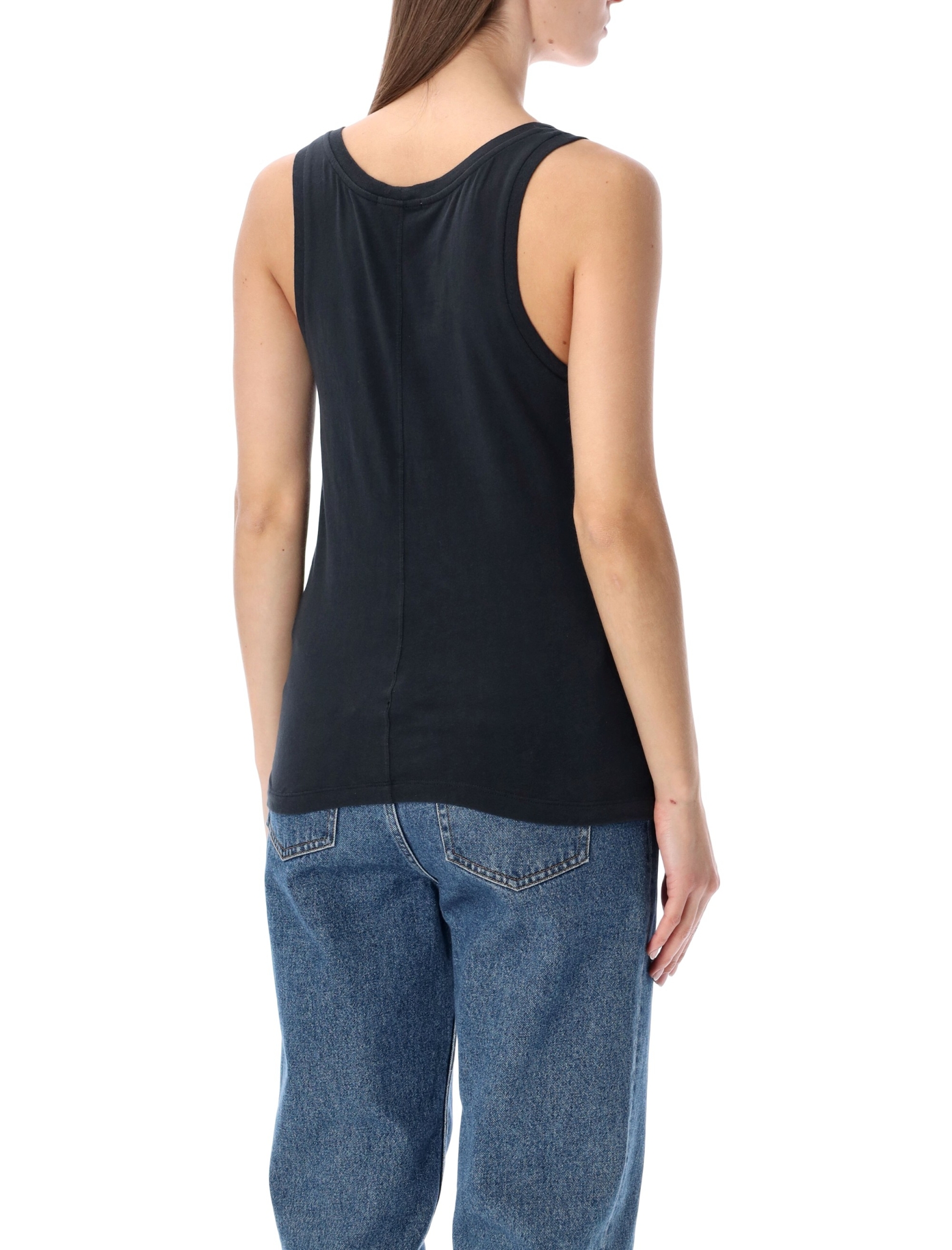 [American Vintage] T-shirts Sleeveless SS26 GAMI20BLACK
