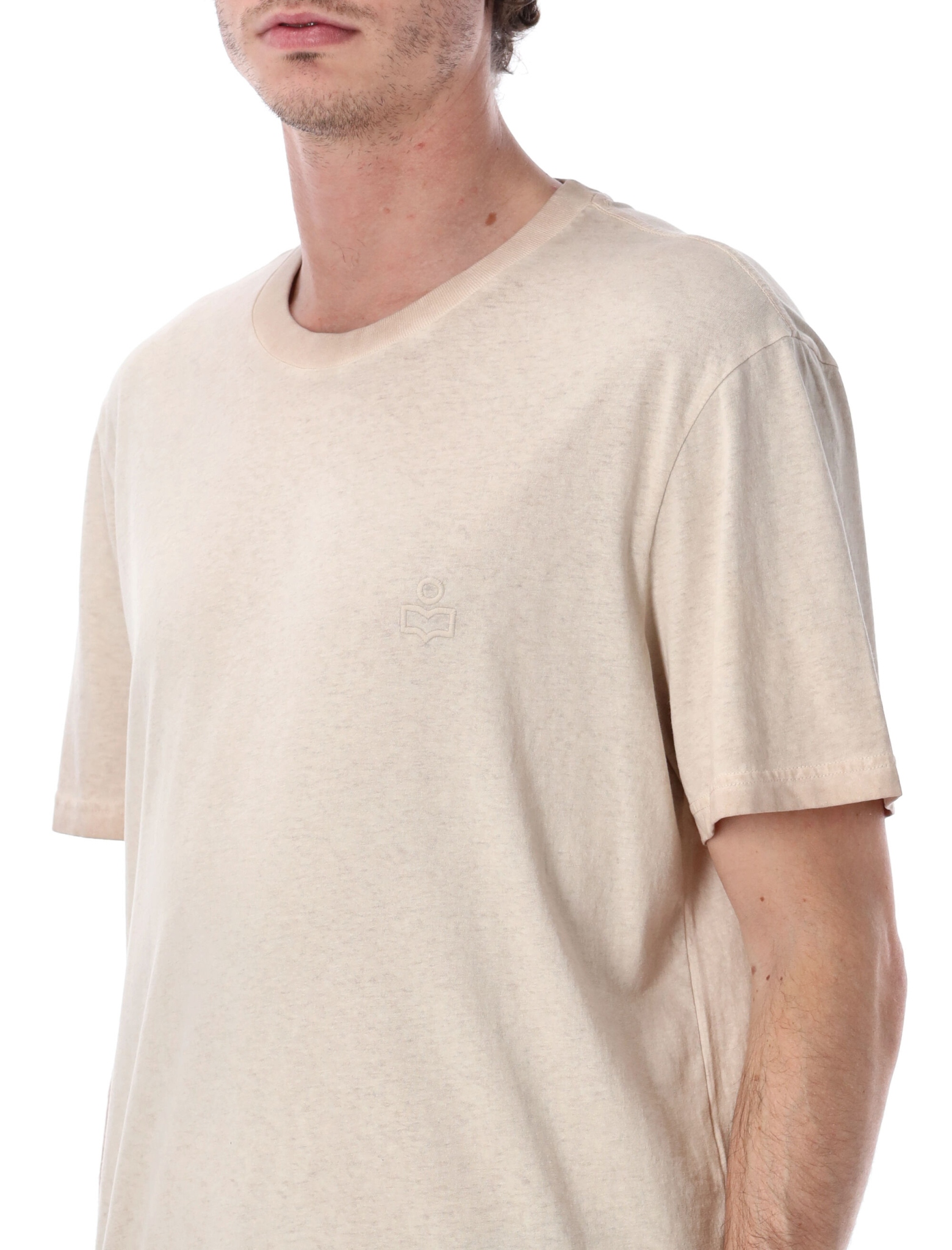 [MARANT] T-shirts Short Sleeve SS26 TS0052HBD1N06H90BE