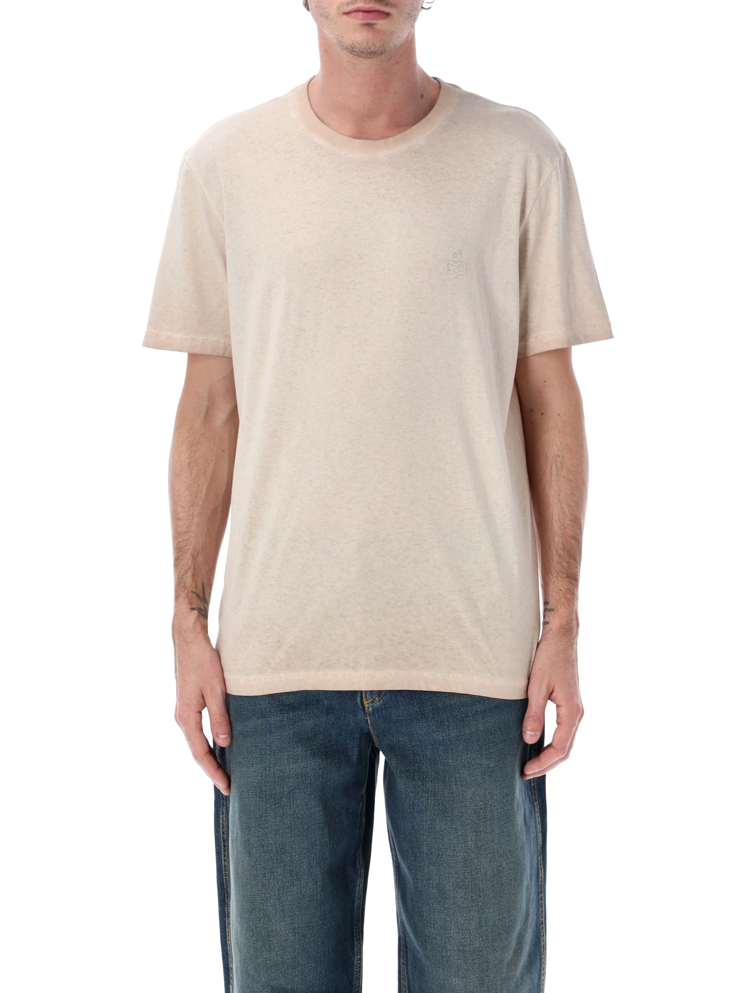 [MARANT] T-shirts Short Sleeve SS26 TS0052HBD1N06H90BE