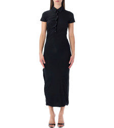 [Ottolinger] Short sleeve dress SS26 10350370301BLKYLW