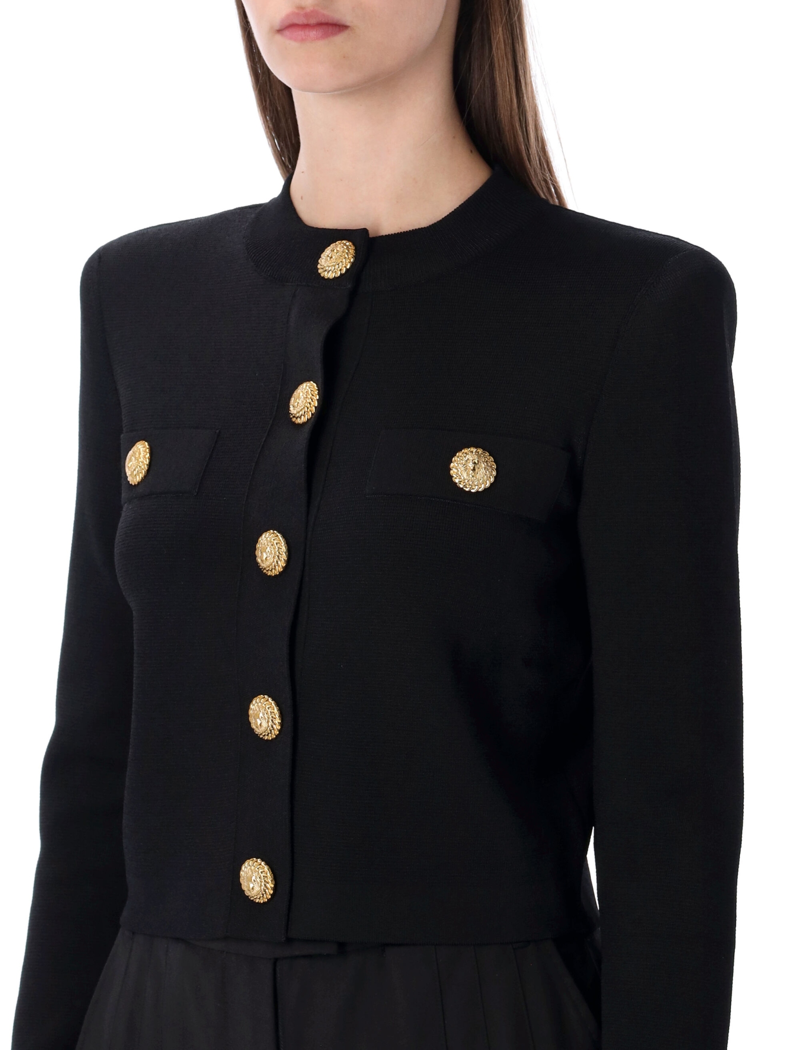 [Balmain] Knitwear SS26 GF1KL000KJ430PA