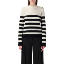[Balmain] Knitwear SS26 GF1KD005KJ60GAU