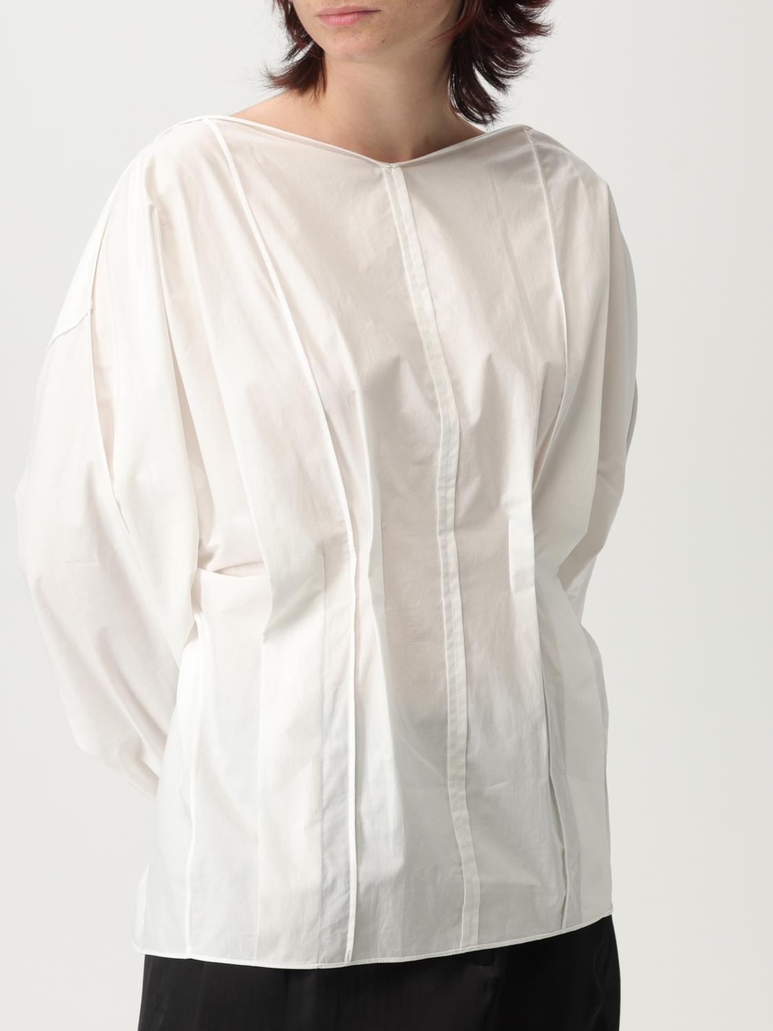 [KHAITE] T-shirts Long Sleeve FW25 2373148 100