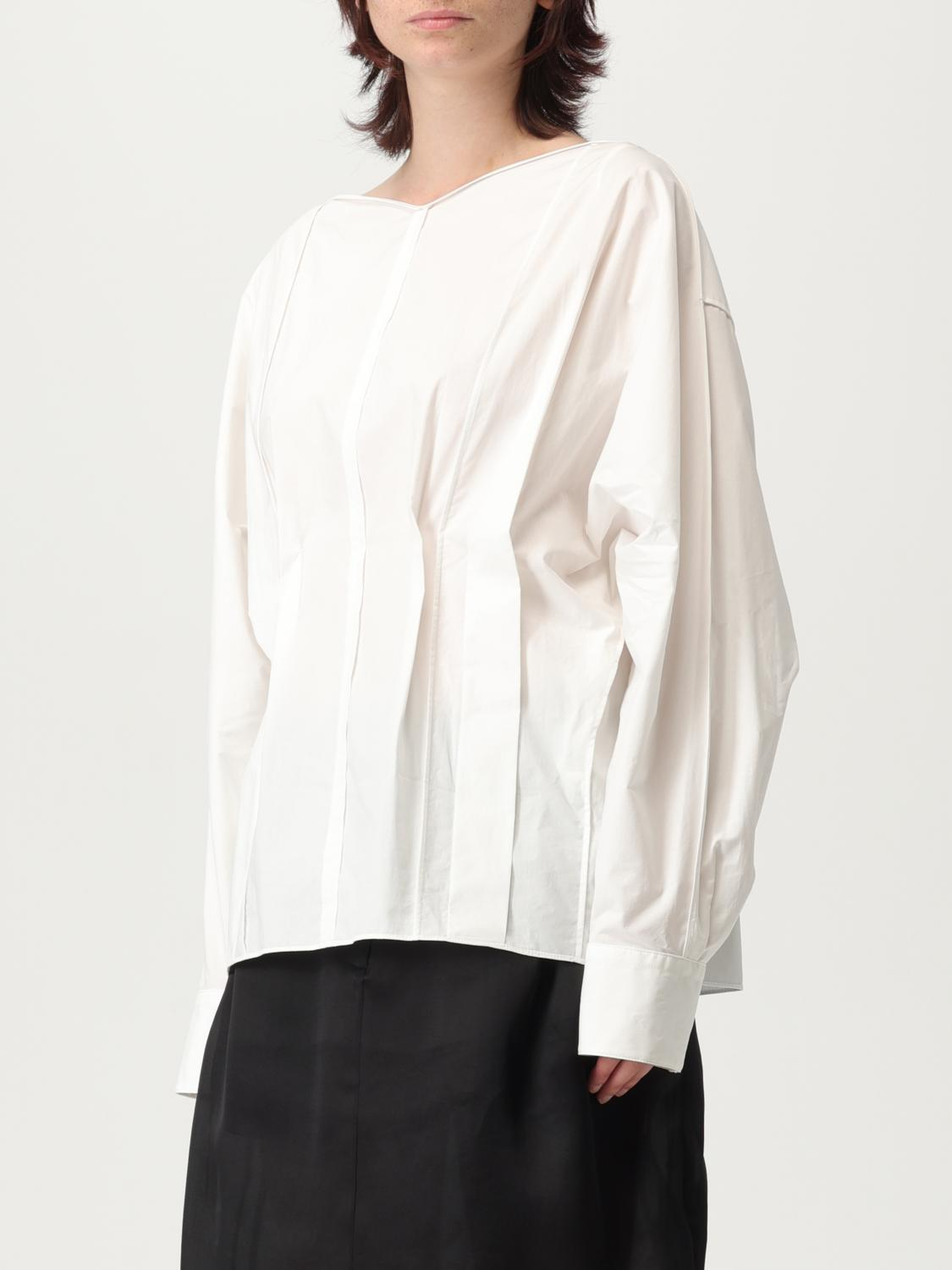 [KHAITE] T-shirts Long Sleeve FW25 2373148 100