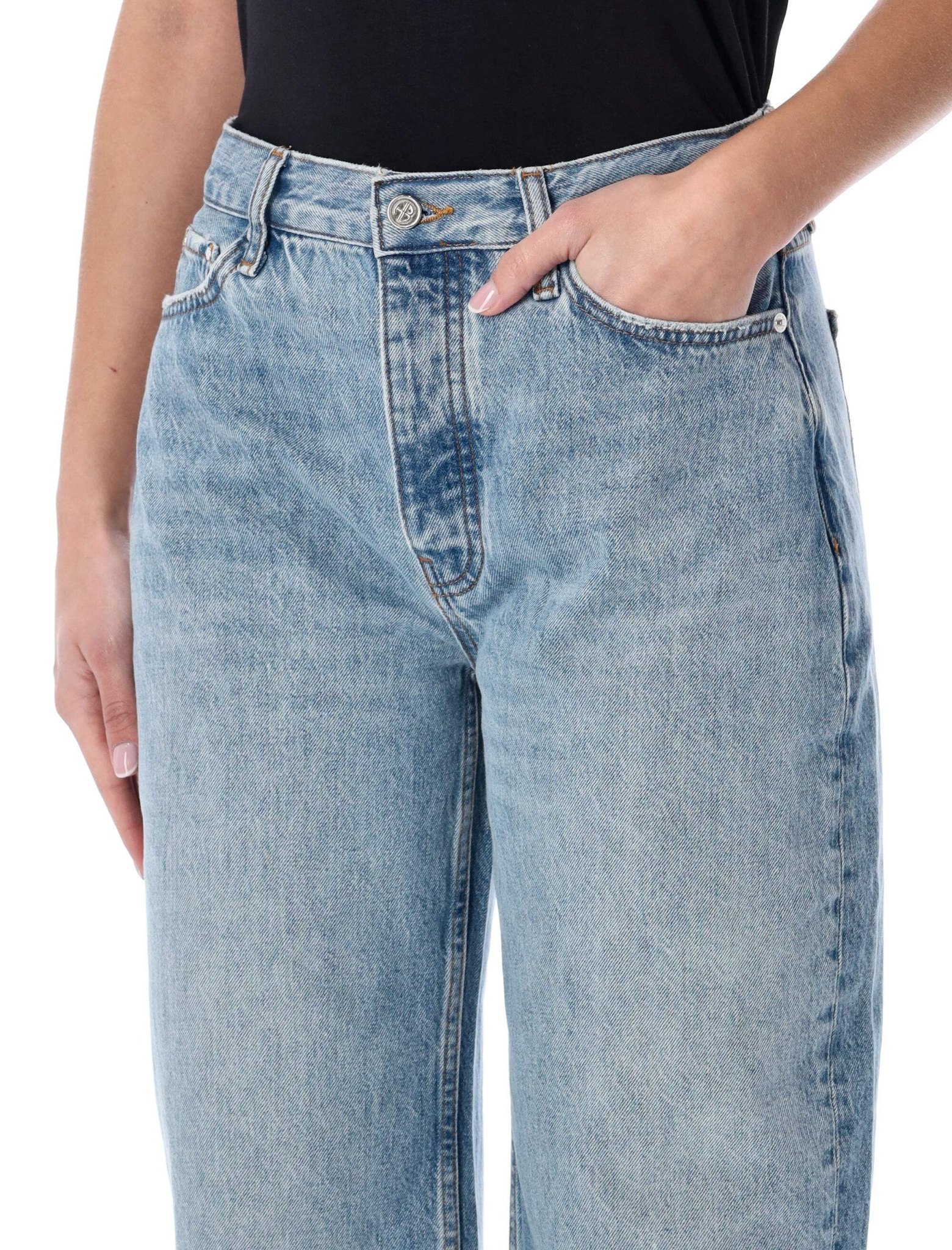 [Anine Bing] Jeans SS26 A0611764WHD9